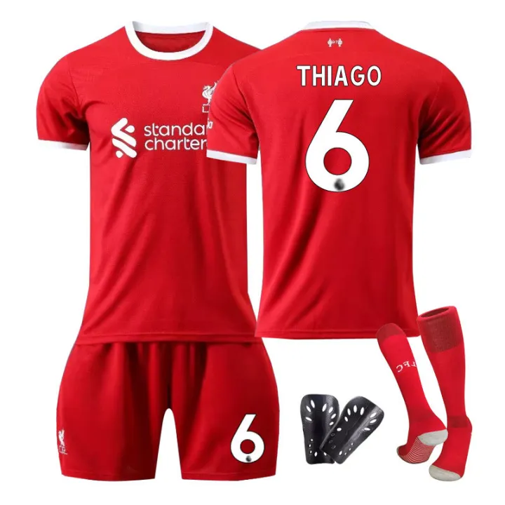 23-24%20ew%20Lierpool%20ome%20o.11%20Salah%20Jersey%20Children's%20Adult%20Student%20eam%20hes%20suit%20Football%20niform%20-%20Image%203