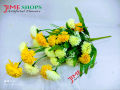 Artificial Flower 1 Stick 14Inc Long, Mini Flower Stick - Home Decoration Item. 
