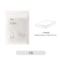 0J7I travel trip mat disposable bedspread elastic dirty waterproof cover non-woven bed sheet mattress dust protection.