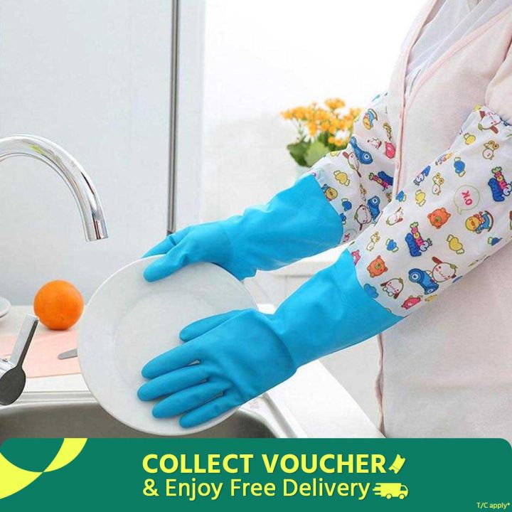 2 pice of full hand gloves for the Garden/kitchen - Great to Have - Simple to Use