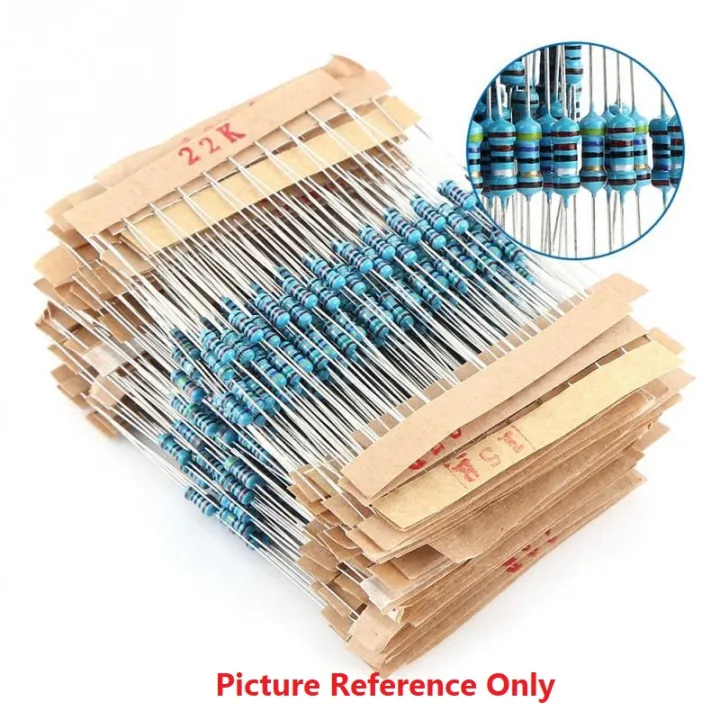 50Pcs-%20Tolerance%201%25%20220%20Ohm%20Resistor%20220%20Ohm%20Carbon%20Film%20Resistor%20220%20Ohm%201/4W%20Resistance%200.25%20Watt%20Fixed%20Resistors%20Passive%20Components%20Electronics%20Circuitry%20&%20Parts%20-%20Image%204