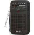 ICF-961 Pocket Radio AM/FM 2 Band. 