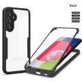 Phone case Samsung Galaxy A36 A56 A06 A16 Transparent Protector with Mobile phone Film Cover Double Protect shield Full Cover Armor Cover cases.