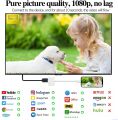 2 In 1 Lightning To HDMI-Compatible Adapter TV 1080P HD Digital AV Converter for iPhone iPad to TV Support Projector/Monitor. 