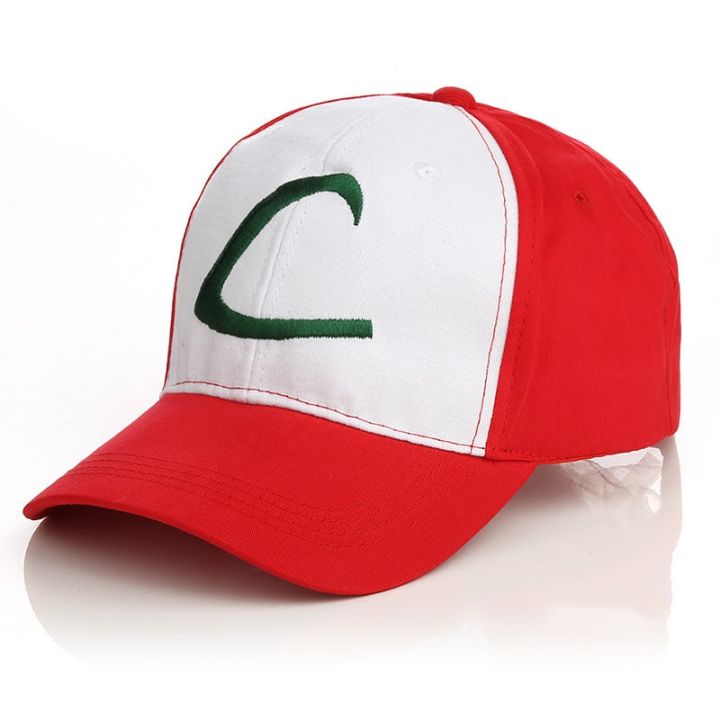 Pokemon%20Ash%20Ketchum%20Sun%20Hat%20Anime%20Figure%20Peaked%20Caps%20Cartoon%20Mesh%20Hats%20Cosplay%20Pokeball%20Baseball%20Cap%20Adjustable%20Hat%20for%20Children%20-%20Image%204
