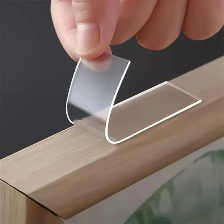 60Pcs/Box%20Double%20Sided%20Stickers%20Tape%20Transparent%20Non-marking%20Strong%20Adhesion%20Tapes%20Easy%20To%20Cut%20High-adhesive%20Double%20Faced%20Tapes%20-%20Image%203