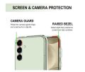SHOPPIZY Plain Ultra Clear Back Cover for Samsung Galaxy S24 FE 5G Back Cover Transparent Back Case For Samsung S24Fe 5g. 