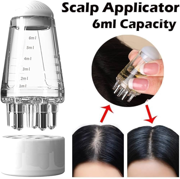 Mini Portable Scalp Applicator Liquid Comb Roots Massage Medicine for Hair Growth Serum Oil Nourish Hair Care Oil Applicator