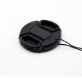 52mm Front Lens Cap Hood Cover Snap-on with cord for Nikon D5500 D3400 D3300 D3200 D3100 D5100 D5200 D5300 with 18-55mm Lens. 