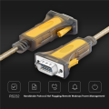 USB to RS232 Serial Cable USB to Serial Cable RA232 to USB Industrial Grade Serial Cable Support Printer Scanner. 