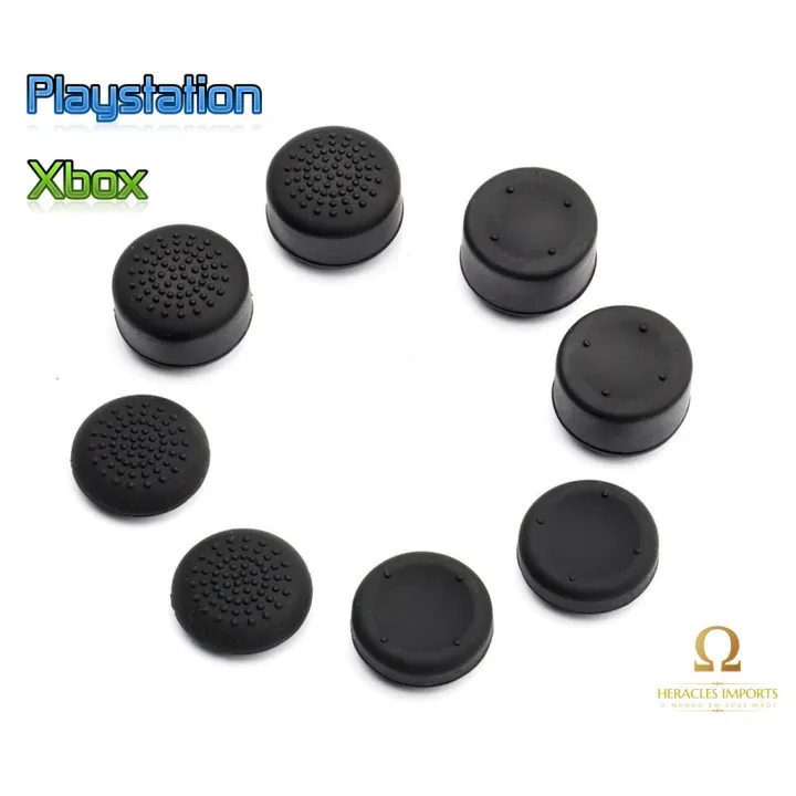 8Pcs%20PS5/PS4/XBOX%20Series%20X%20Console%20Thumb%20Analog%20Stick%20Grip%20Silicone%20Protective%20button%20Cap%20-%20Image%202