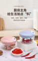 Mini Plastic Chopper With 3 Blades Mini Hand Blenders Handi Vegetable Quick Cutter for Kitchen Vegetable Chopper Machine (350ml). 