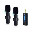 Premium Quality K35-Dual Wireless Microphone 3.5M,Supported For Camera,Sound Card,Smartphone(Dual Mic, Single Receiver) - Microphone - Microphone - Microphone. 
