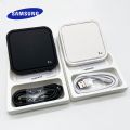 Samsung Wireless Charger 15W Fast Charge QI Pad For Galaxy Z Fold 4 2 3 Flip 3 4 S20 S21 S22 Ultra S10+ Note 20 10 Plus EP-P2400.