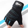 Men Women Gym Gloves With Wrist Wrap Support For Weight Lifting/Workout/Fitness. 