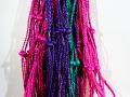 Handmade Spanish White Jute Plant Rope Hanger For Home Indoor Outdoor- (1 piece). 