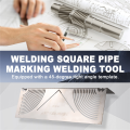 Pipe Marking Welding Tool Multi-Purpose Metal Tool Welding Square Pipe Marking Welding Tool.