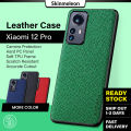 xprmy for Xiaomi Mi 12 Pro casing PU leather case soft TPU shockproof slim hard PC camera phone cover.