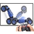 Twisted car electric remote control four-wheel drive off-road climbing car one-click deformation stunt double-sided driving children's toy car.