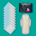 Queen Plus Sanitary Napkin - Wings system - Ultra Thin - 100% Cotton - Combo of 3 Pack - 30 Pads.