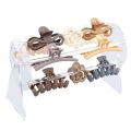 Acrylic Headband Holder Clear Headband Stand Hair Accessories Storage Rack for Jewelry Headband Hair Clasp.