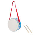 Kids Drum Wood Toy Drum Set with Carry Strap Stick for Kids Toddlers Gift for Develop Children's Rhythm Sense. 