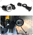 Universal motorcycle USB mobile phone charger switch waterproof for KTM Bajaj PulsaR 200 NS 1190 AdventuRe R 1050 RC8 Duke.