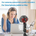 Boya BY-MM1+ Super-cardioid Condenser Shotgun Microphone - Compatible with smartphones, tablets, DSLRs - Ideal for Vlogging, Video Apps, Audio Recording Apps - Improved sensitivity and signal to noise ratio - Plug and play operation - 3.5mm headphone out.