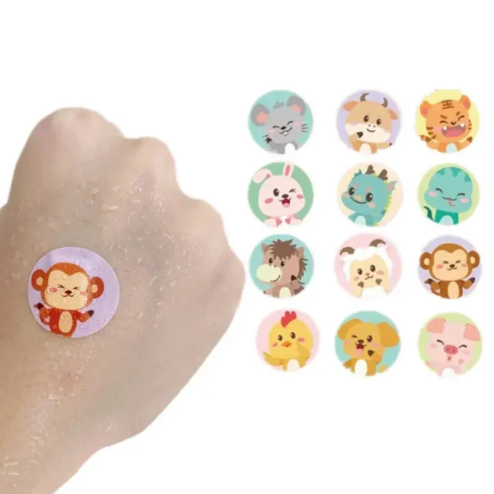 120pcs/set%20Round%20Strips%20Shape%20Band%20Aid%20First%20Aid%20Wound%20Plaster%20Skin%20Dressing%20Patch%20for%20Children%20Adults%20Adhesive%20Bandages%20Kawaii%20-%20Image%206