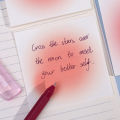 【Value Bundle】 50 Sheets/Book Artistic Fancy Gradient Color Memo Pads Cute Kawaii Pink Sticky Notes Post Hand Account Notepads Aesthetic Stationery Gift. 