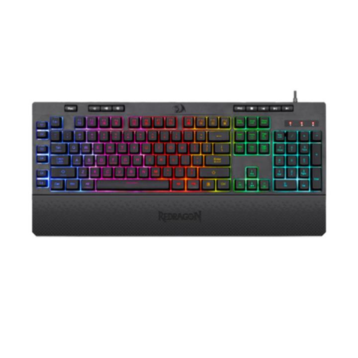 Redragon k512 shiva rgb ঝিল্লি গেমিং কীবোর্ড | Daraz.com.bd