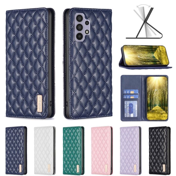 lthmy%20for%20Samsung%20Galaxy%20A32%205G%20Stylish%20Bookstyle%20Flip%20Leather%20Stand%20Case%20Cover%20-%20Image%204
