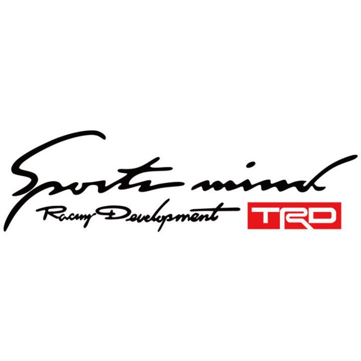 1pc TRD Sports Mind Toyota Racing Development Car Sticker