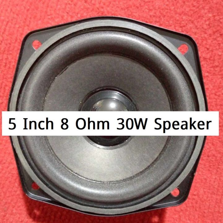 SPEAKER 5 Inch Speaker Multimedia Speaker 30Watt 5 Inch 8 Ohm Speaker Audio Speaker 30W For Home Theater Stereo Amplifier Speakers