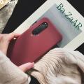 Quiberk for Sony Xperia 5 II Shockproof Anti-Slip Soft TPU Sandstone Matte Back Case Cover.
