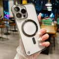 HOCE Frameless Clear Magnetic Phone Case For iPhone 15 14 13 12 11 Pro Max 14 15 Plus MagSafe Case Luxury Plating Borderless Ultra Thin Hard Transparent Back Cover. 
