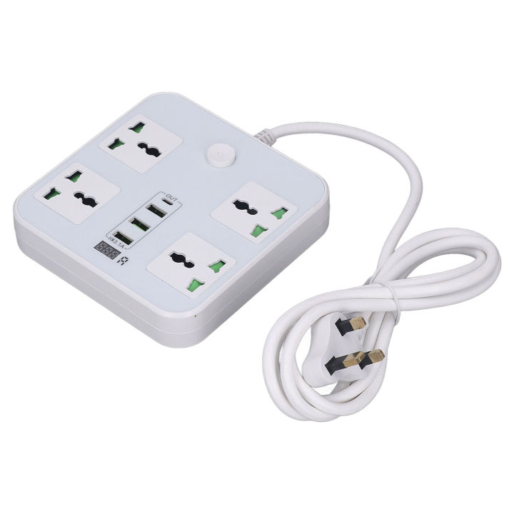Multifunctional%20Power%20Strip,%203%20USB%20Ports%20Power%20Outlet%20Strip%20UK%20Plug%20110-250V%20High%20Resistance%20for%20Home%20-%20Image%202