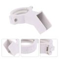 High Frequency Head Clamp TV Antenna Jig Bracket Clamp Household KU Plastic LNB Jig White Mounting Fixed Tuner Thickened J1C5.