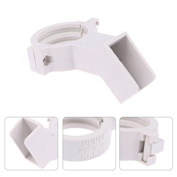 High Frequency Head Clamp TV Antenna Jig Bracket Clamp White KU Fixed LNB Plastic Mounting Thickened Tuner Jig Household V8E0