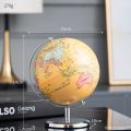 Retro World  Decoration Terrestrial  World Map  Modern Home Decor Geography Education Office Desk Accessories. 