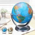 360 Degree Rotating Globes 14.2cm Earth Ocean Globe World Geography Map Table Desktop.