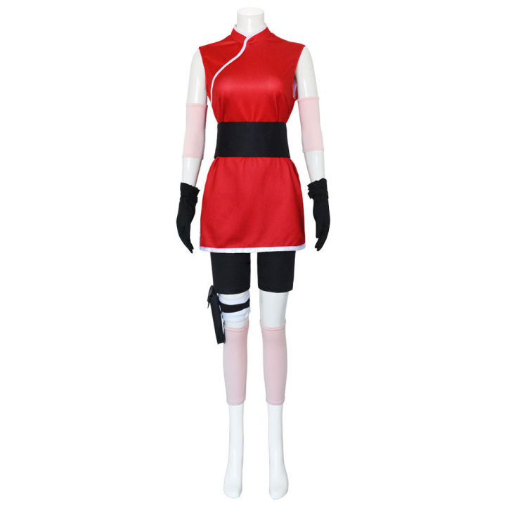 Haruno%20Sakura%20Cosplay%20Shippuden%20Anime%20Costume%20Wig%20Women%20Girls%20Skirt%20Outfit%20Unisex%20Ninja%20Cartoon%20Halloween%20Carnival%20Costume%20-%20Image%205