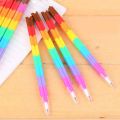 Rainbow Rocket stackable pencil 8 in 2 piece.