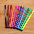 24 Color High Quality School Kids Watercolor Pen Art Marker Safe Non-toxic Colors Brushes Marker Pens For Painting, Special Gift Item for Students. 