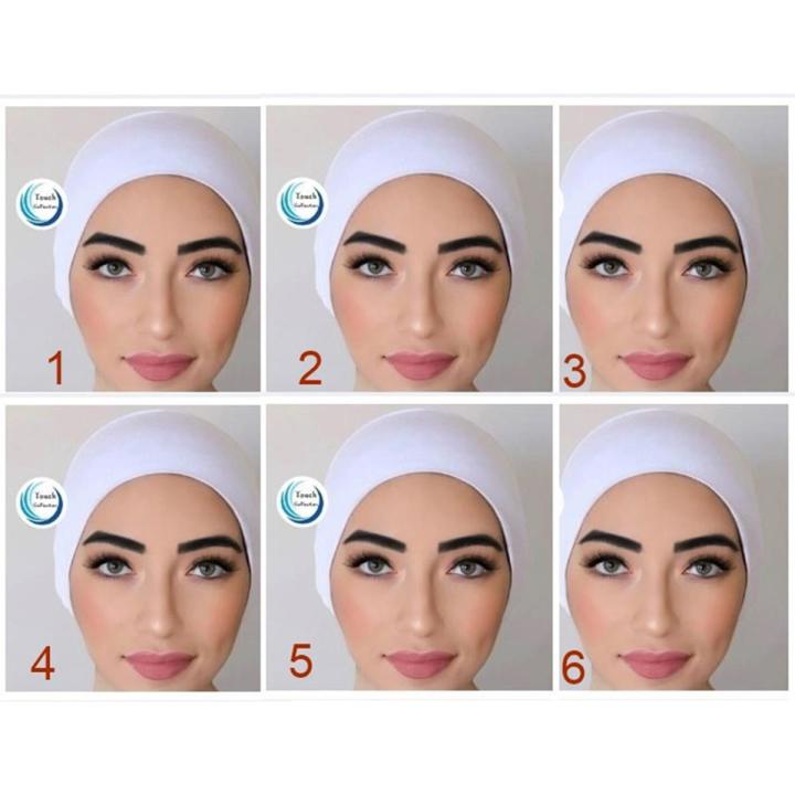 Hijab Inner Cap White 6 pcs Set Summer Comfortable Cotton Cloth | Daraz ...