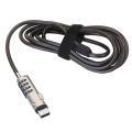 1 PCS USB Password Lock Computer Lock Password Protection Anti-Theft Lock Universal Laptop Computer Password Lock.