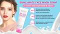Roushun Snail White Face Wash Foam Facial Cleanser-100gm. 