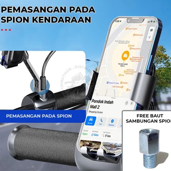 Motorcycle%20Phone%20Holder%20Motorbike%20Bicycle%20Phone%20Stand%20Holder%20Ride%20Navigation%20Stand%20Handlebar%20Mirror%20Mount%20Bracket%20-%20Image%206