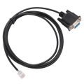 Hot DB9 RS232 To RJ11 6P4C Serial Console Cable PVC 6ft Plug And Play For. 