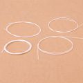 NCANRUI 8Pcs White Nylon Ukulele String Set.